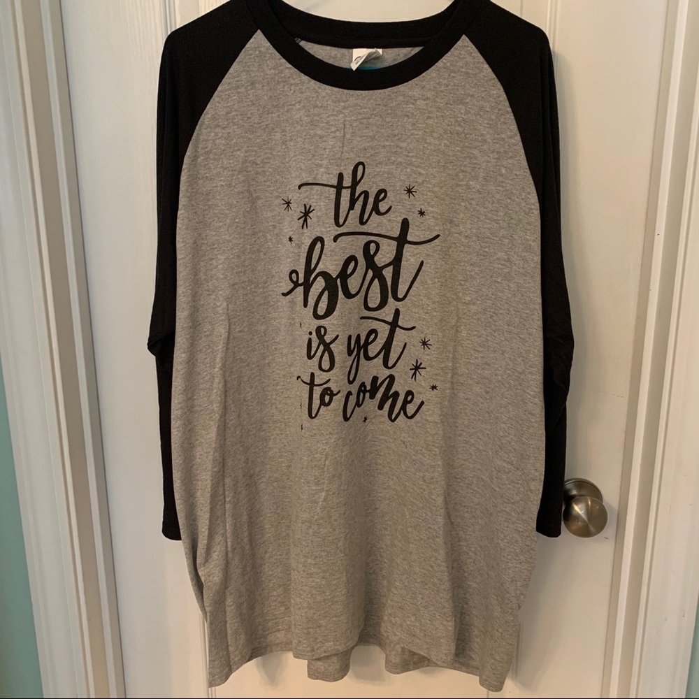 Baseball style t-shirt